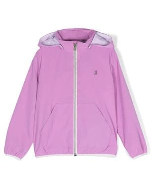 Herno Kids Outerwear Jacket Gi000005X-12500 Pastel Clothing - Purple
