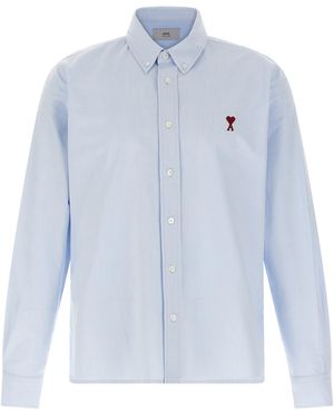 Ami Paris Cotton Blouse - Blue
