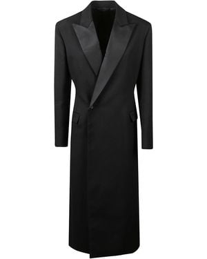 Carven Tuxedo Coat - Black