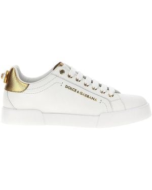 Dolce & Gabbana Dolce & Gabbana Portofino Sneaker - White