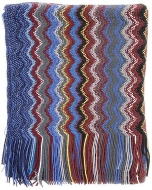 Missoni Scarf Tech Fabric Acrylic - Blue