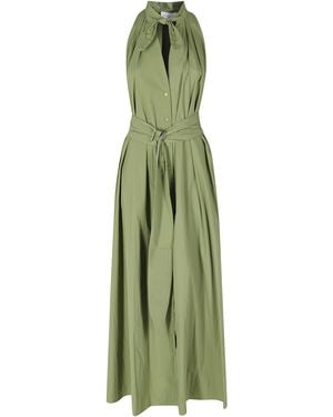 Isabelle Blanche Abito Cotone - Green