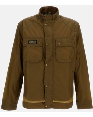 Barbour Merton Wax Jacket - Green