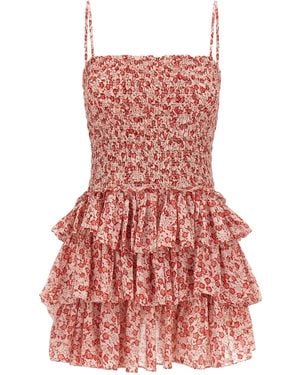 Isabel Marant Elodie Dress - Red