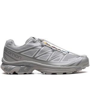 Salomon S-Lab Xt-6 Panelled Trainers - Grey