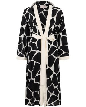 Valentino Garavani Soft Fabric Robe - Black
