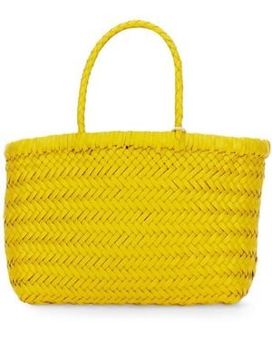 Dragon Diffusion Flat Gora Mini Bag - Yellow