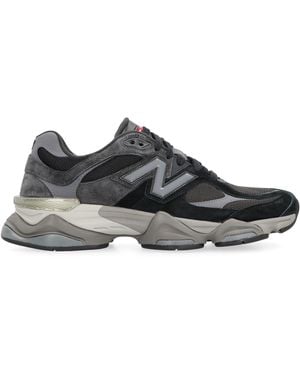 New Balance Low-Top Trainers 9060 Polyurethane Trainers - Black