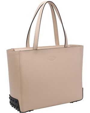 Tod's Tods Bags Calf Leather - Natural