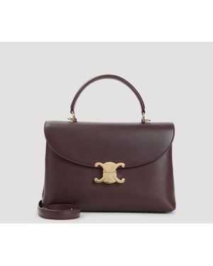 Celine Nino Medium Shoulder Bag - Purple