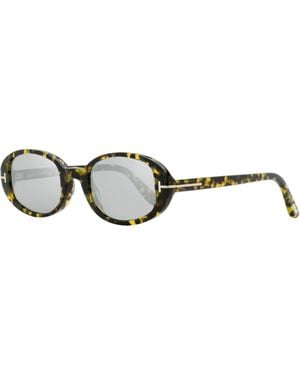 Tom Ford Iggy Sunglasses Tf1364 55C 49Mm Ft1364 Plastic (Acetate) - Black