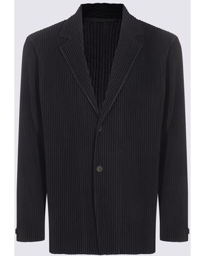 Homme Plissé Issey Miyake Blazer - Blue