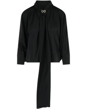 Max Mara Leonida Silk Shirt - Black