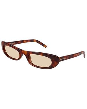 Saint Laurent Sunglasses Recycled Acetate Eyewear - White