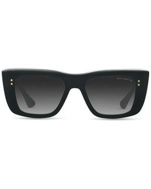 Dita Eyewear Sunglasses Square Full Rim, Frame And To Clear Gradient Lens - Black