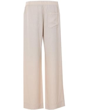 TRUE AVENUE Trousers Viscose - Natural