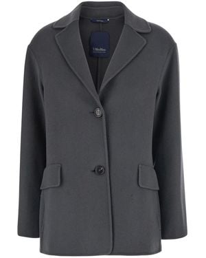 Max Mara Jacket Elfi Wool Blazers - Black