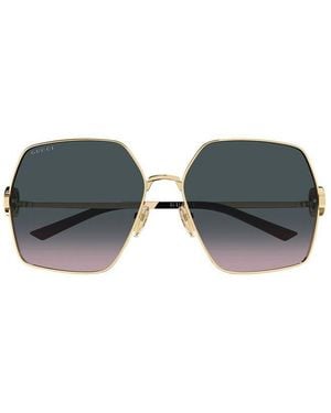 Gucci Sunglasses Metal Eyewear - Metallic