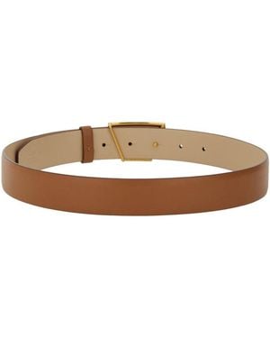 Tod's Belt Reversible Calfskin - White