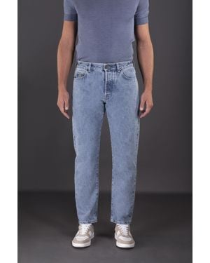 Moorer Light Relaxed Pants - Black