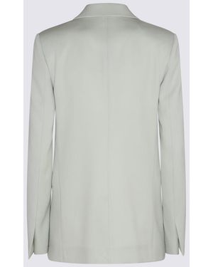 Lanvin Sage Virgin Wool Blazer - Gray