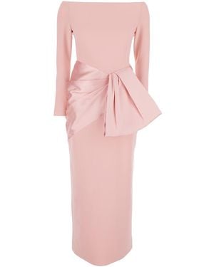 Solace London Rhianne Midaxi Dress - Pink