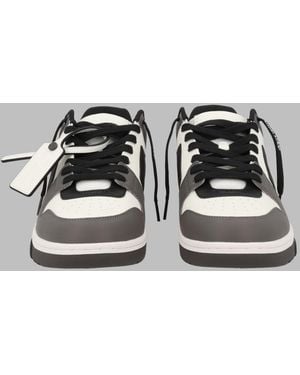 Off-White c/o Virgil Abloh Sneakers Out Of Office Bovine Leather Sneakers - Metallic