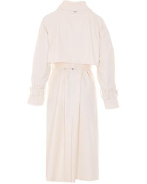 Herno Coats Polyester - White
