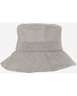 Reinhard Plank Bucket Hat Linen - Gray