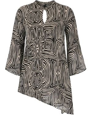 Elena Miro Tunica Top - Grey