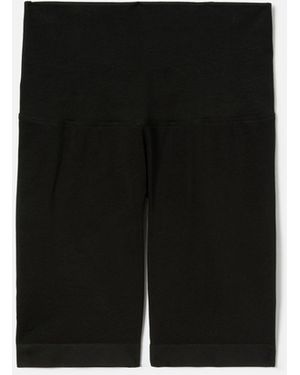 MC2 Saint Barth Vega Technical Fabric Biker Leggings Pant - Black