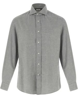 Brunello Cucinelli Cotton Blouse - Grey