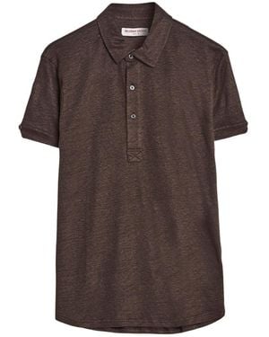 Orlebar Brown Sebastian Linen-277277-Truffle Clothing - Brown