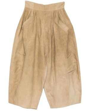 Niccolò Pasqualetti Luna Pocket Trousers - Natural