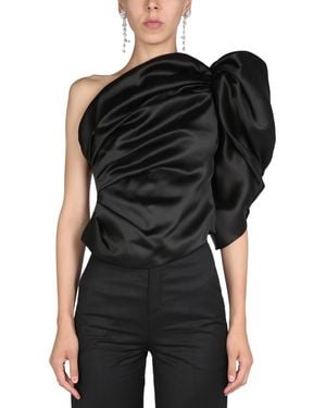 ANOUKI One-Shoulder Dress - Black