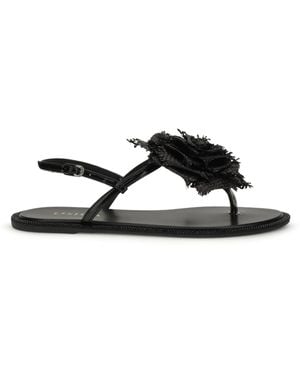 Le Silla Rose Sandals Calf Leather Bos Taurus - White