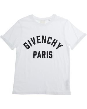 Givenchy T-Shirt Short Sleeves Cotton T-Shirts - White