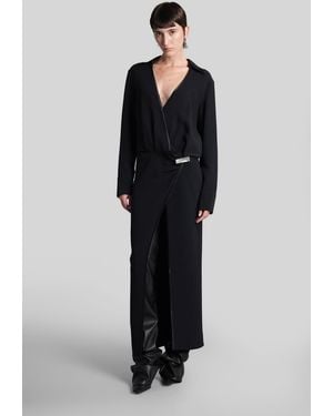 The Attico Long Dress - Black