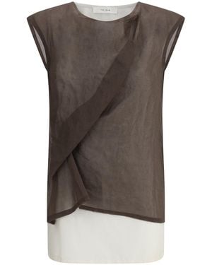The Row Inawa Top - Brown