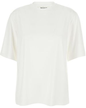 Rohe Oversized Crew Neck T-Shirt - White