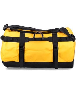 The North Face Base Camp S Duffle Recycled Poly Tarpaulin Backpack - Yellow