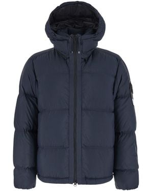 Stone Island Down Jacket Padded - Blue
