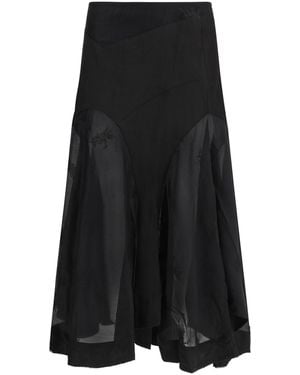Our Legacy Petti Skirt Ethereal Veil Lyocell; Polyester - Black