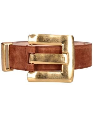 Balmain Anthem Belt - Brown