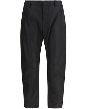 Prada Recycled Polyamide Casual Pants - Black