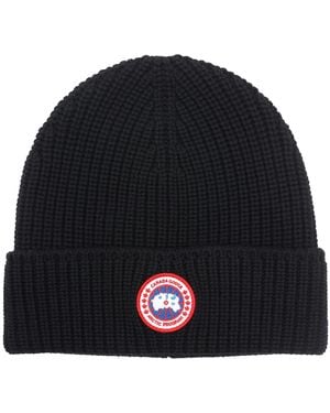 Canada Goose Rib Toque Hat - Black