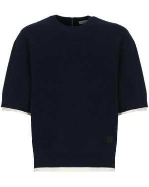 Lanvin Cotton Jumper - Blue