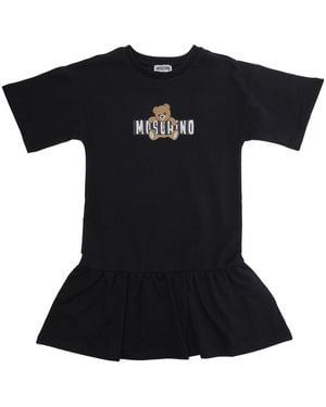 Moschino Dress Girls Cotton - Black