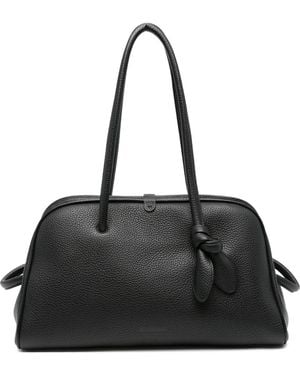 Jacquemus Le Turismo Leather Tote Bag - Black