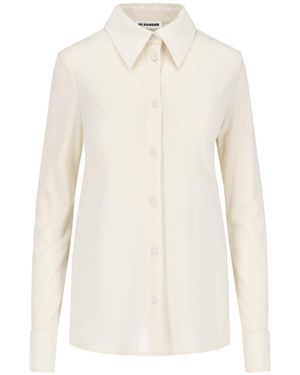 Jil Sander Silk Shirt - White